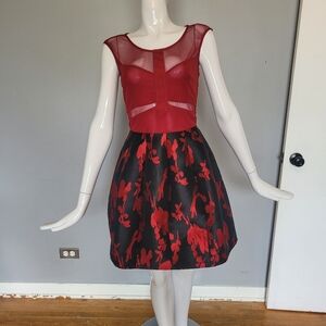 Ark & Co Blood Splatter Print Ballerina Dress, BNWT, Size M